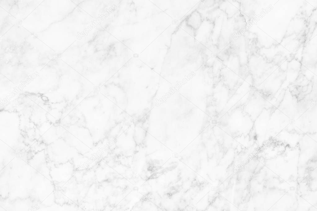 White marble patterned texture background for design.