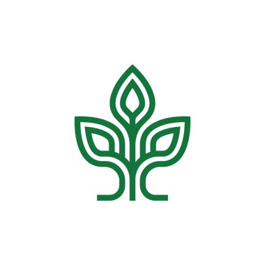 ağaç vektör simgesi.