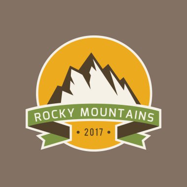 Rocky Dağları macera simgesi.
