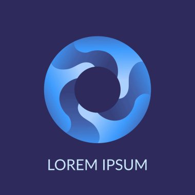 Letter O vector icon. vector