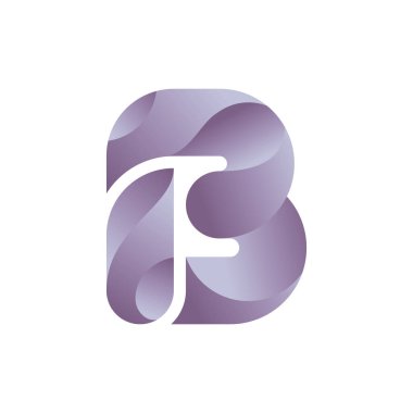 Mektup b vektör simgesi.