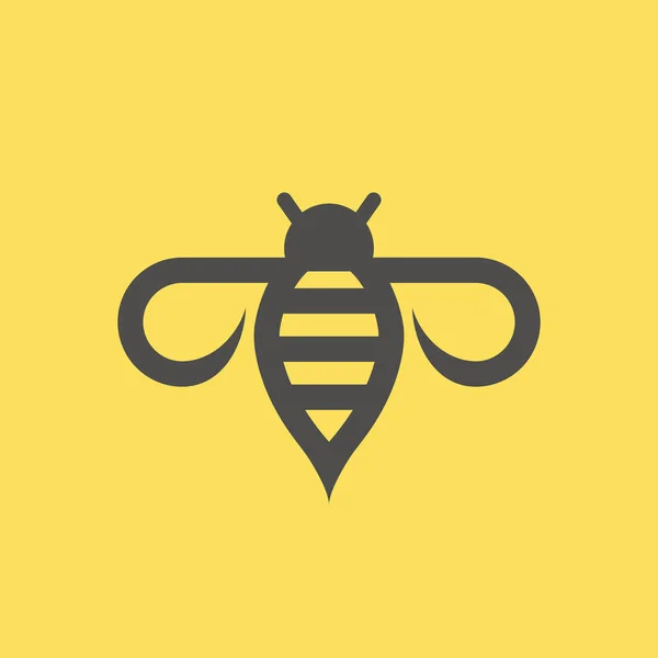 Honey Bee Vector Icon. — Stockvector