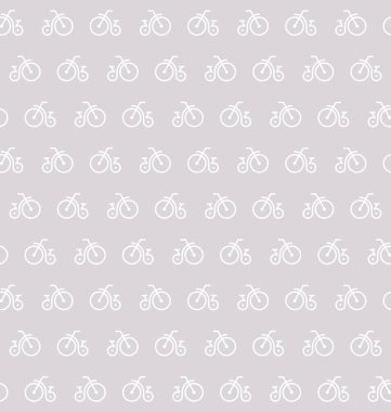 Vintage retro bisiklet pürüzsüz vektör deseni.