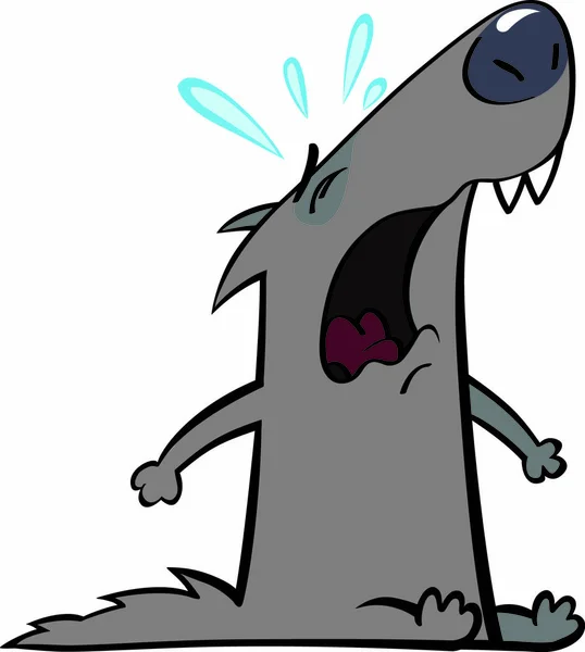 Kurt, biçimlendirilmiş animasyon renginde ağlıyor