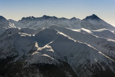 Büyük Slovak Tatra Dağları.