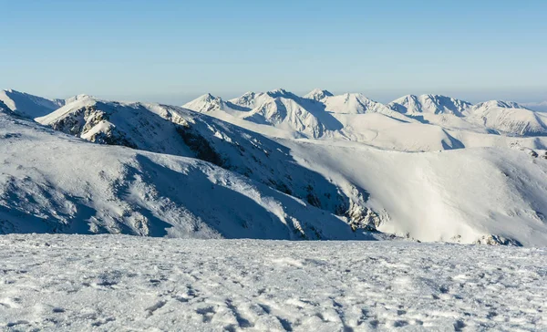 서 부 Tatras의 겨울. — 스톡 사진