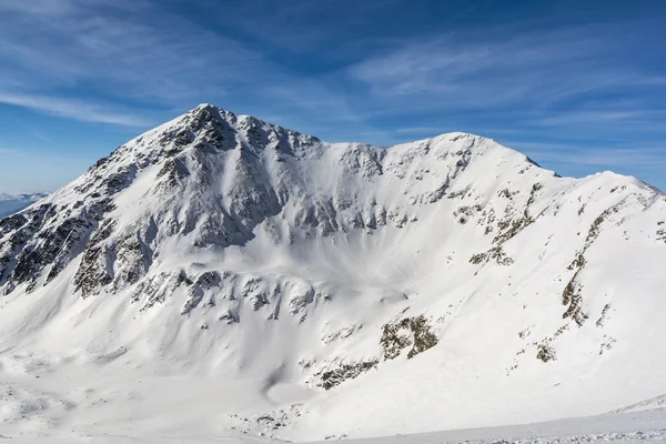 Picos del paisaje invernal . —  Fotos de Stock