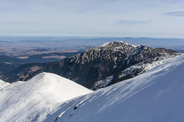 Beautiful summit in the Polish part of the Western Tatra Mountai — Stock Photo, Image