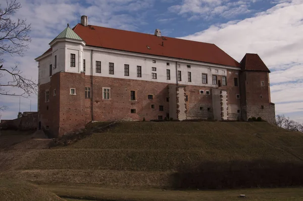 Königsfeld-Sandomierz. der Westflügel des Schlosses. — Stockfoto