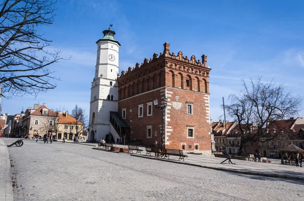 Rathaus Sandomierz. — Stockfoto