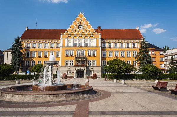 Városháza Český Těšín. — Stock Fotó