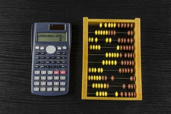 Abacus account calculator. Royalty Free Stock Images