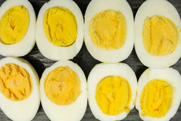 Huevos duros cocidos como símbolo . —  Fotos de Stock