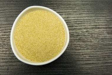 Şeker kamışı ile top. Yukarıdan görüntülemek.