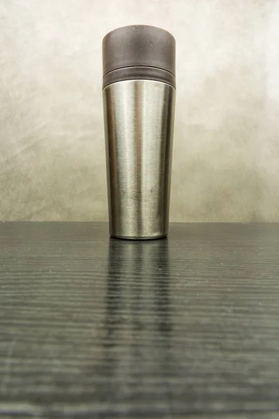 A thermal mug for example for hot coffee or tea. — Stock Photo, Image