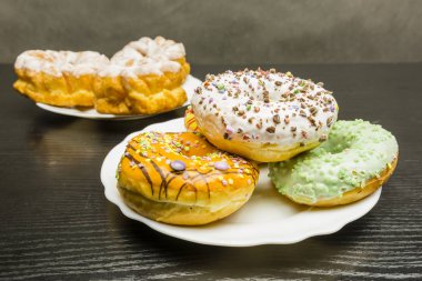 Buzlanma ile çerezleri plakaları.