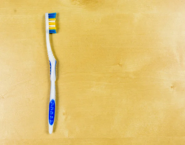 Hand Held Toothbrush Wood — Stock Photo, Image