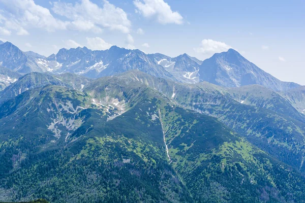 타트라 수있는 타트라 산봉우리의 아름다운 — 스톡 사진
