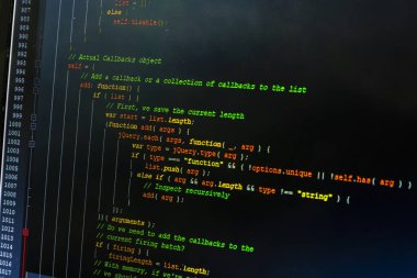 Web sitesi kodunu kapat. Javascript (jquery) ile yazılan işlev. Web geliştiricisi.