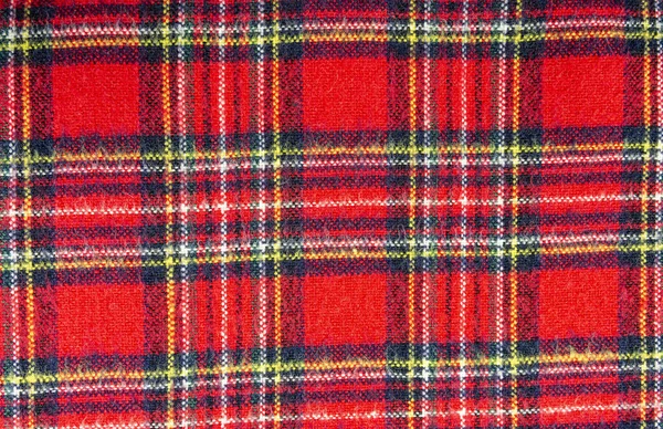 Tartan 전형적 스코틀랜드 스타일의 재료이다 Criss 밴드로 구성된 — 스톡 사진