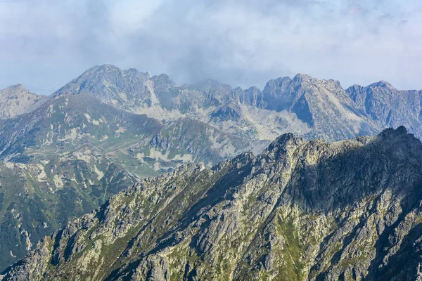 Beau Paysage Été Montagne Dans Les Montagnes Tatra — Photo