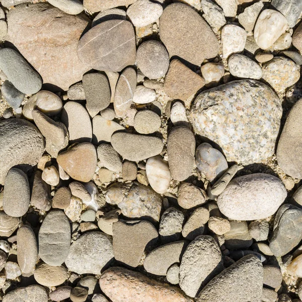 Patrón Piedra Guijarro Que Crea Una Textura Natural Suelo — Foto de Stock