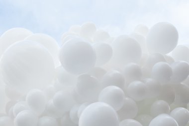 Arka plan gökyüzü balonları