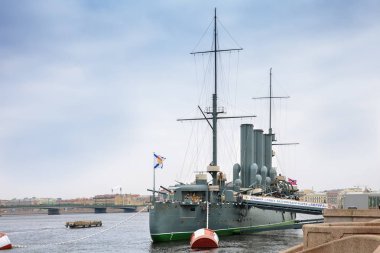 Rus kruvazör Aurora, St. Petersburg, Rusya