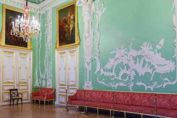 内部的斯特罗加诺夫宫在圣彼得堡，俄罗斯 — 图库照片