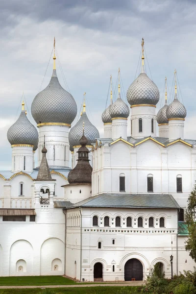 Churches in the Rostov Kremlin, Russia — Stock Photo, Image