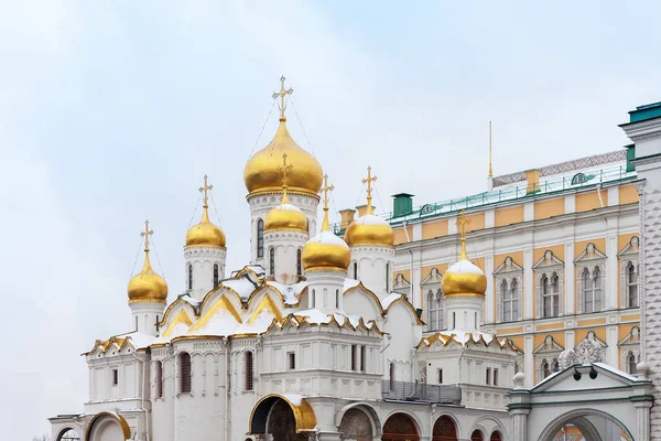 Kathedraal van de aankondiging in het Kremlin van Moskou, Rusland — Stockfoto
