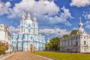 Smolny katedral - Ortodoks Kilisesi Smolny manastır, Saint 