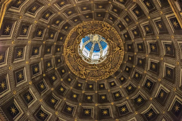 Soffitto della Cattedrale di Siena (Duomo di Siena) — Foto Stock