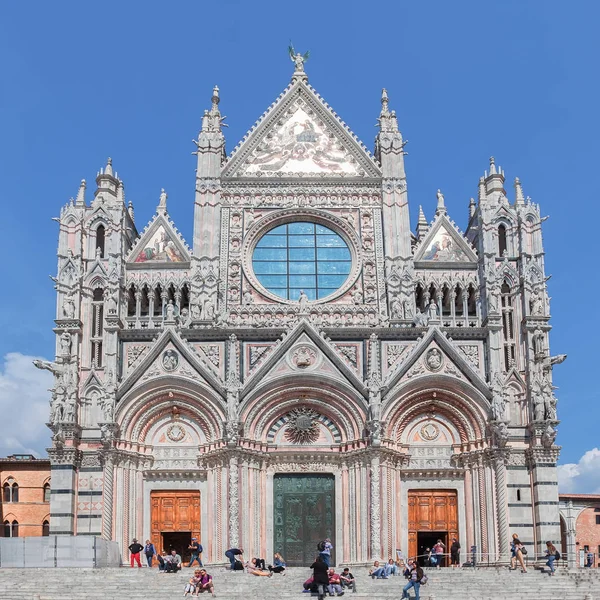 Catedral de Siena (Duomo di Siena), Itália — Fotografia de Stock