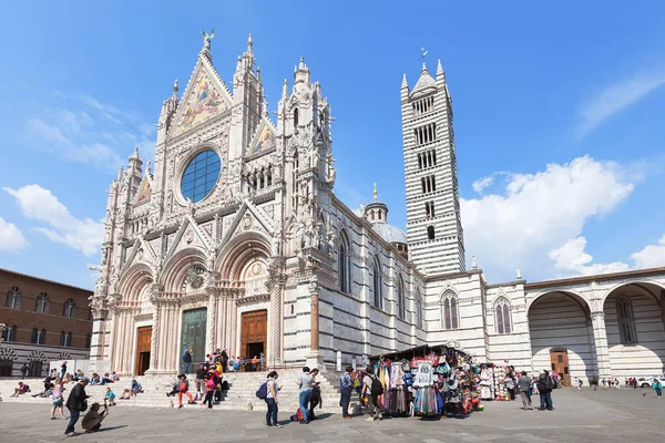 Catedral de Siena (Duomo di Siena), Itália — Fotografia de Stock