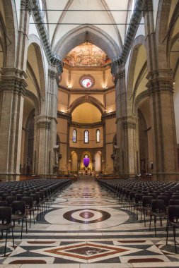 İç katedral Santa Maria del Fiore (Duomo) Floransa