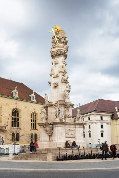 Budapest, Columna de la Santísima Trinidad — Foto de Stock