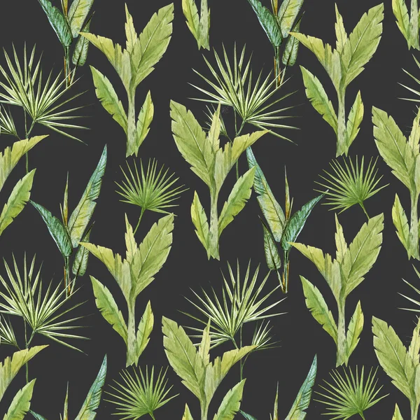 Tropical watercolor pattern — Stock Photo, Image