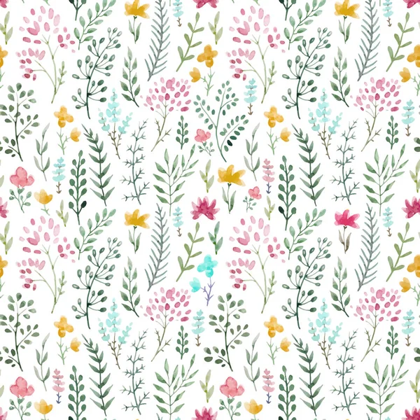 Aquarelle motif floral — Image vectorielle