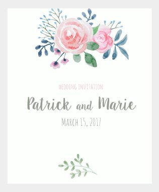 düğün davetiyesi şablonu