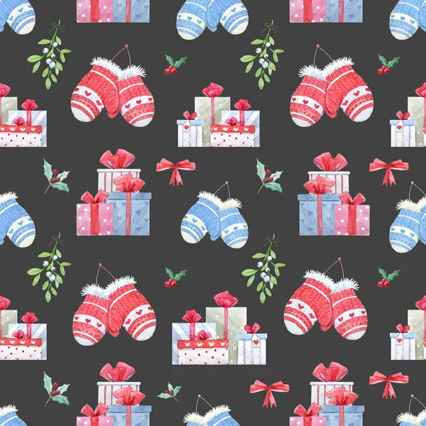 Christmas new year pattern — Stock Photo, Image