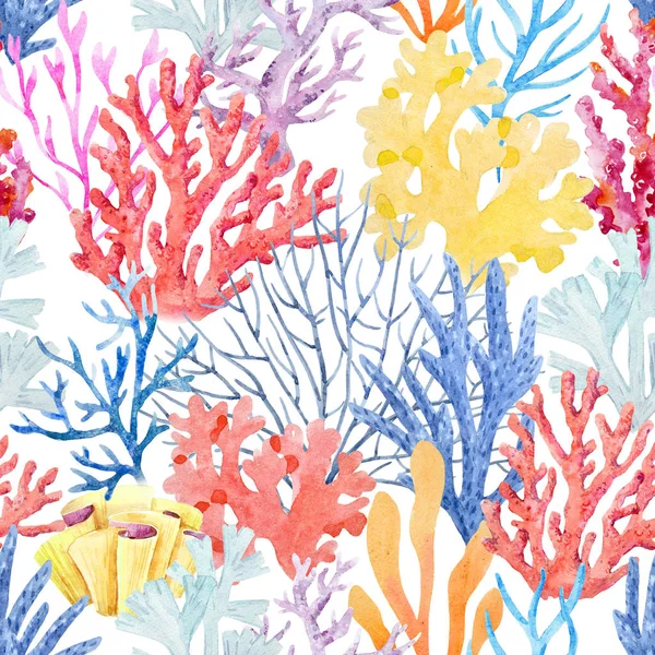 Watercolor colar pattern — Stock Photo, Image