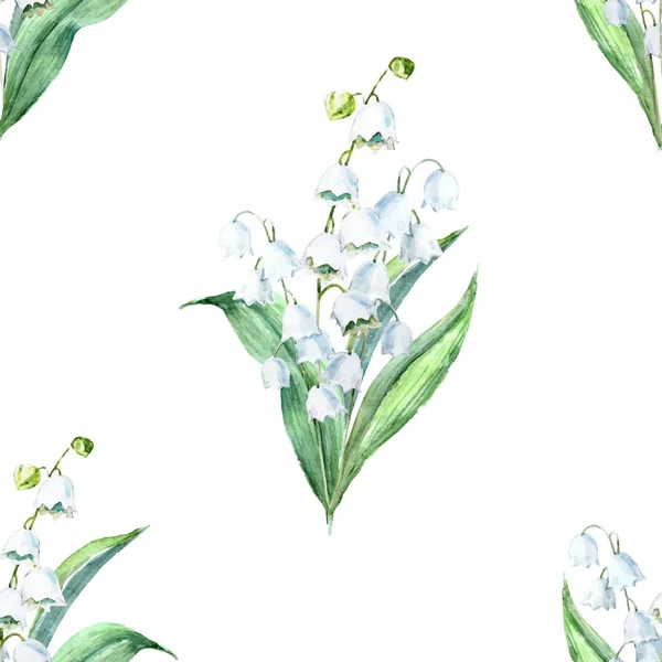Aquarel vector voorjaar bloemmotief — Stockvector