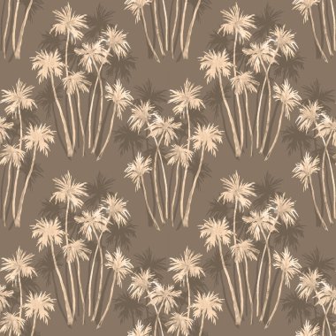 Suluboya Tropikal Desen