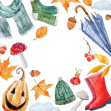 Güzel sonbahar çerçeve