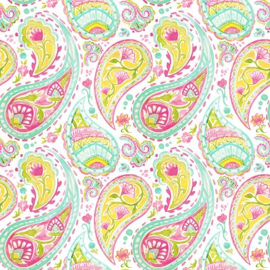 Suluboya yerli Hint desen