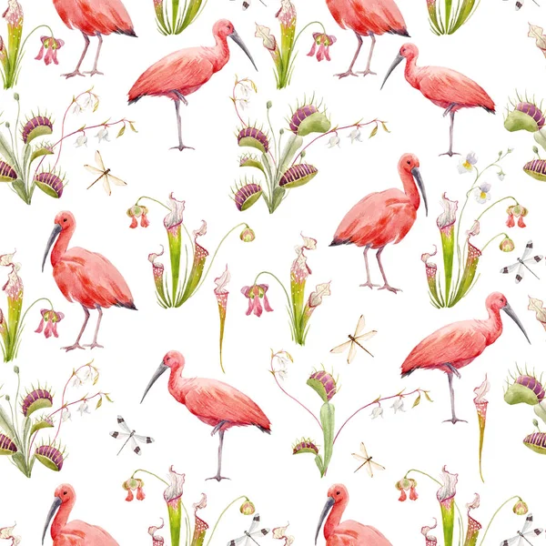 Suluboya Tropikal Desen