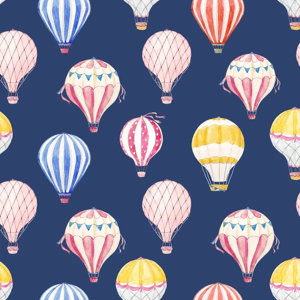 Suluboya hava balon desen