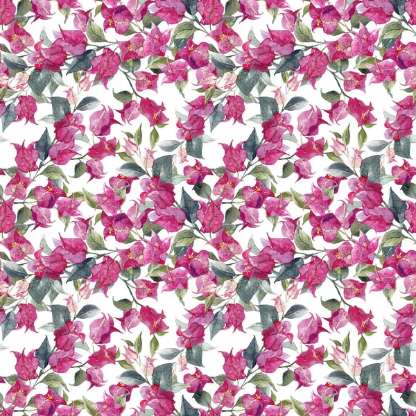 Watercolor floral pattern — Stock Photo, Image