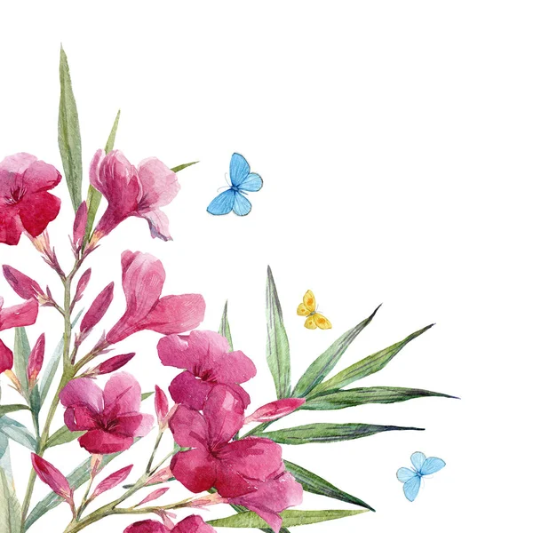 Акварель Квіткові композиції — стокове фото